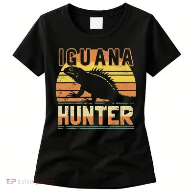 Retro Iguana Hunter Women's T-Shirt