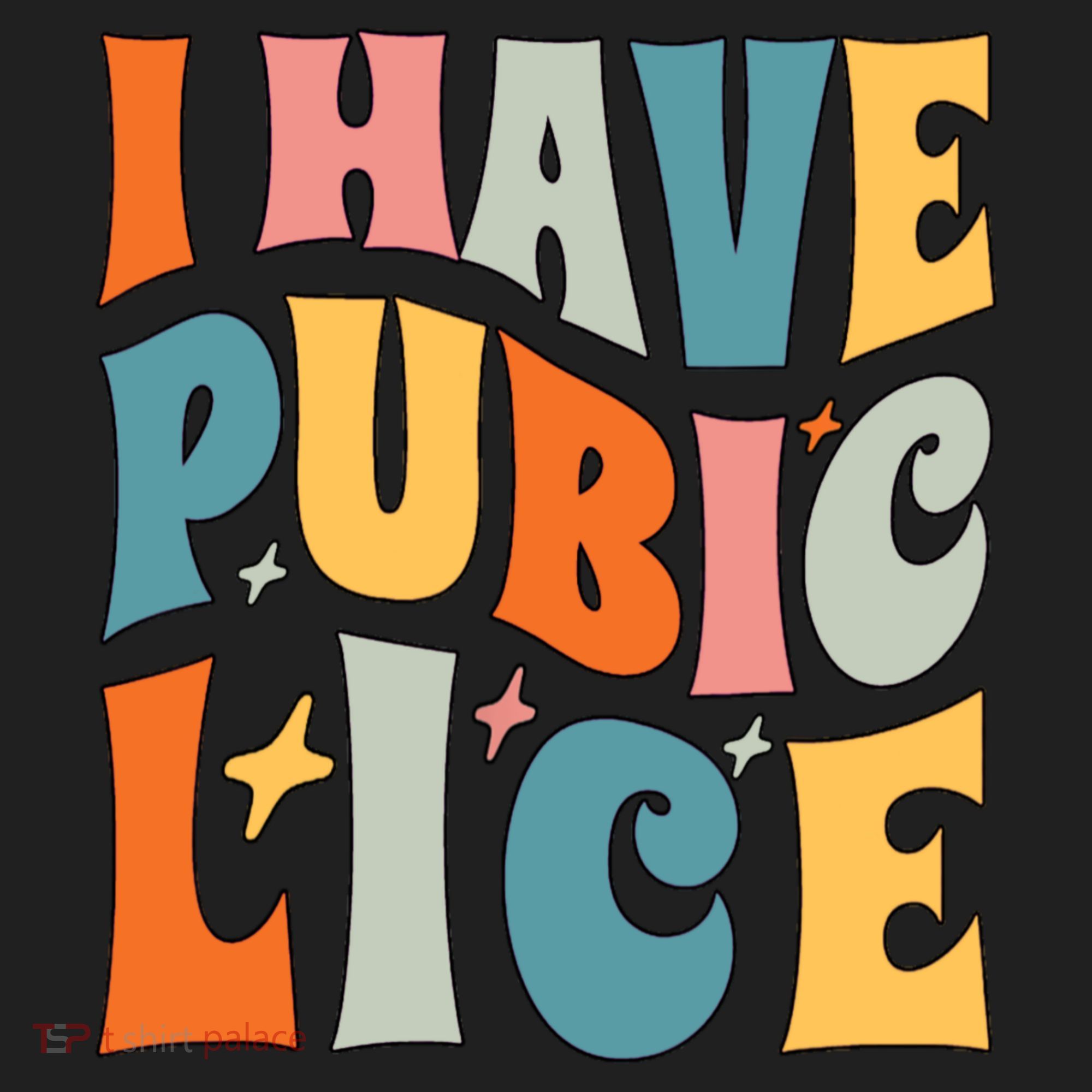 Retro I Have Pubic Lice Offensive Inappropriate Funny Hat