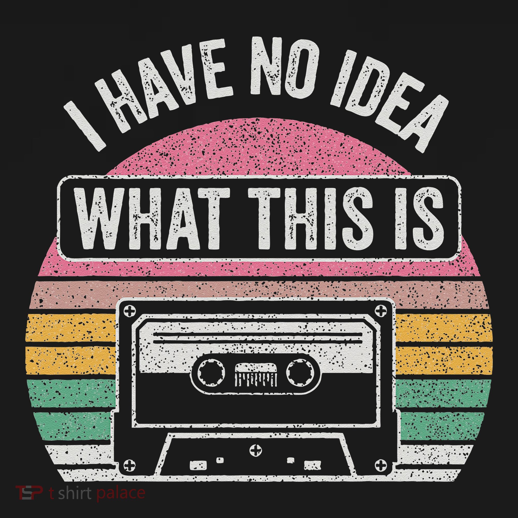 Retro I Have No Idea What This Is Funny Cassette Baby Bodysuit