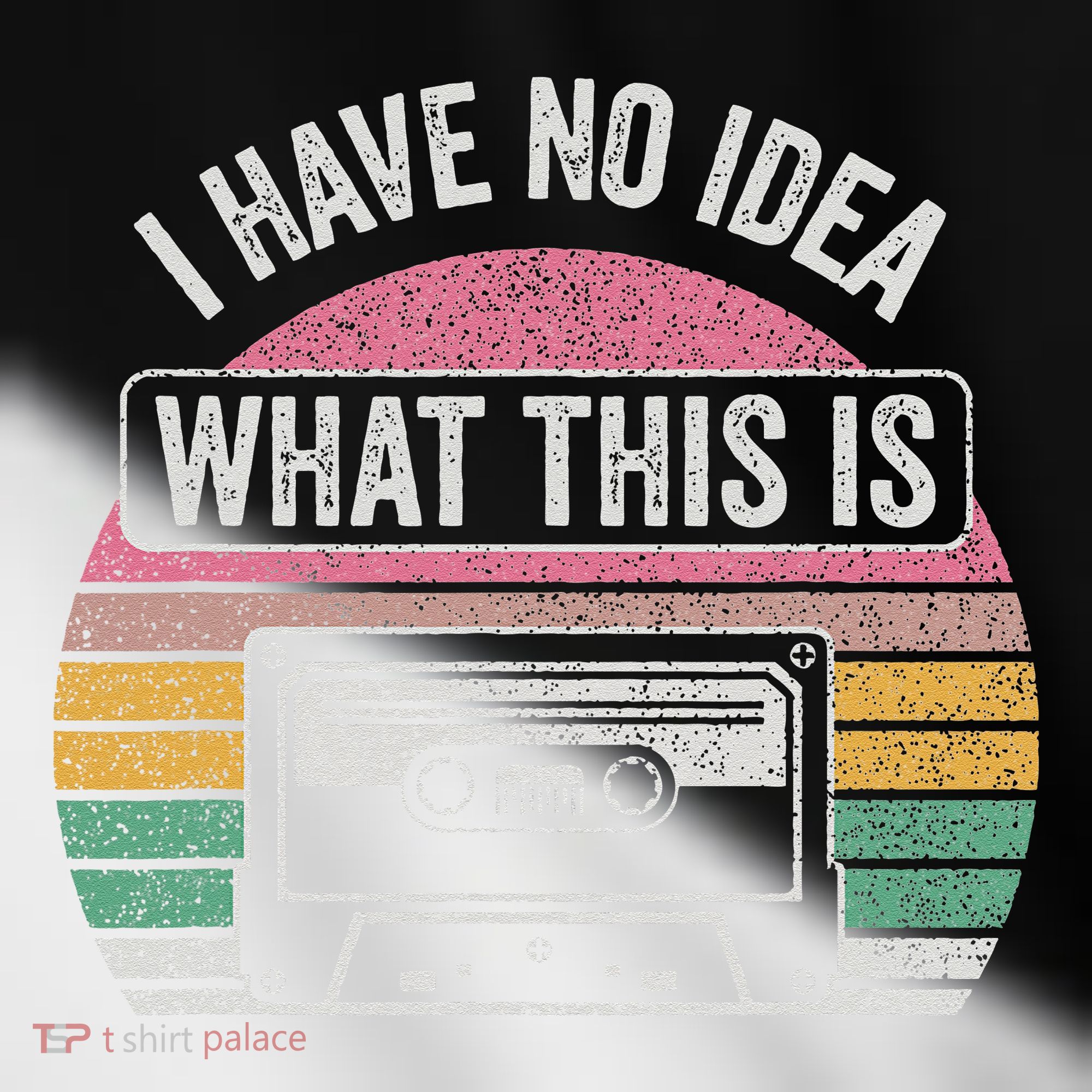 Retro I Have No Idea What This Is Funny Cassette Toddler Fine Jersey T-Shirt