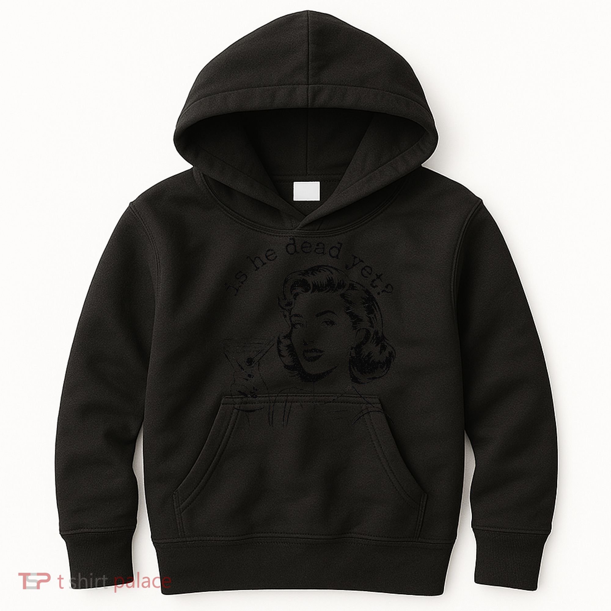 Retro Is He Dead Yet Anti Fascism Kids Hoodie