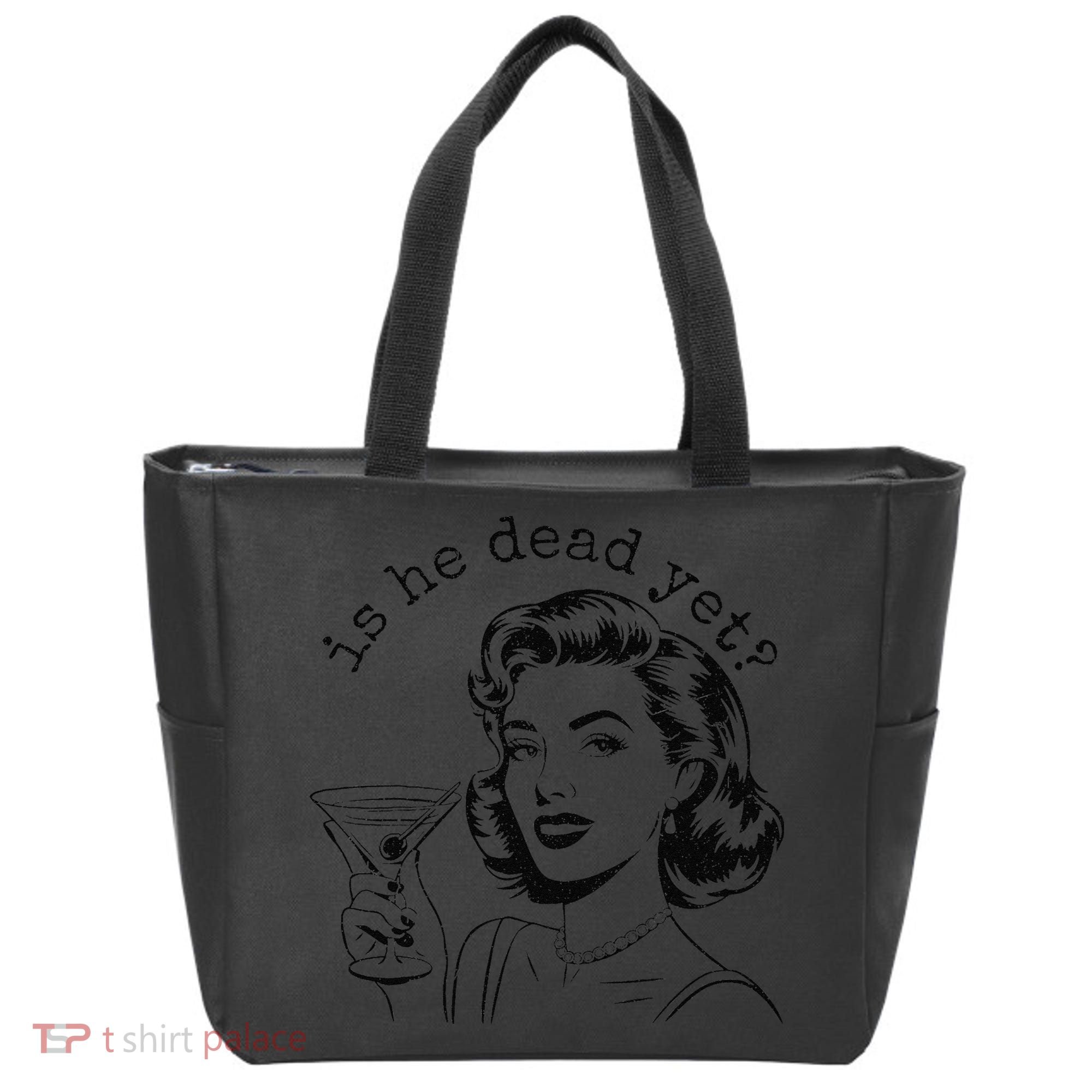 Retro Is He Dead Yet Anti Fascism Tote Bag