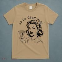 Retro Is He Dead Yet Anti Fascism T-Shirt thumb 5