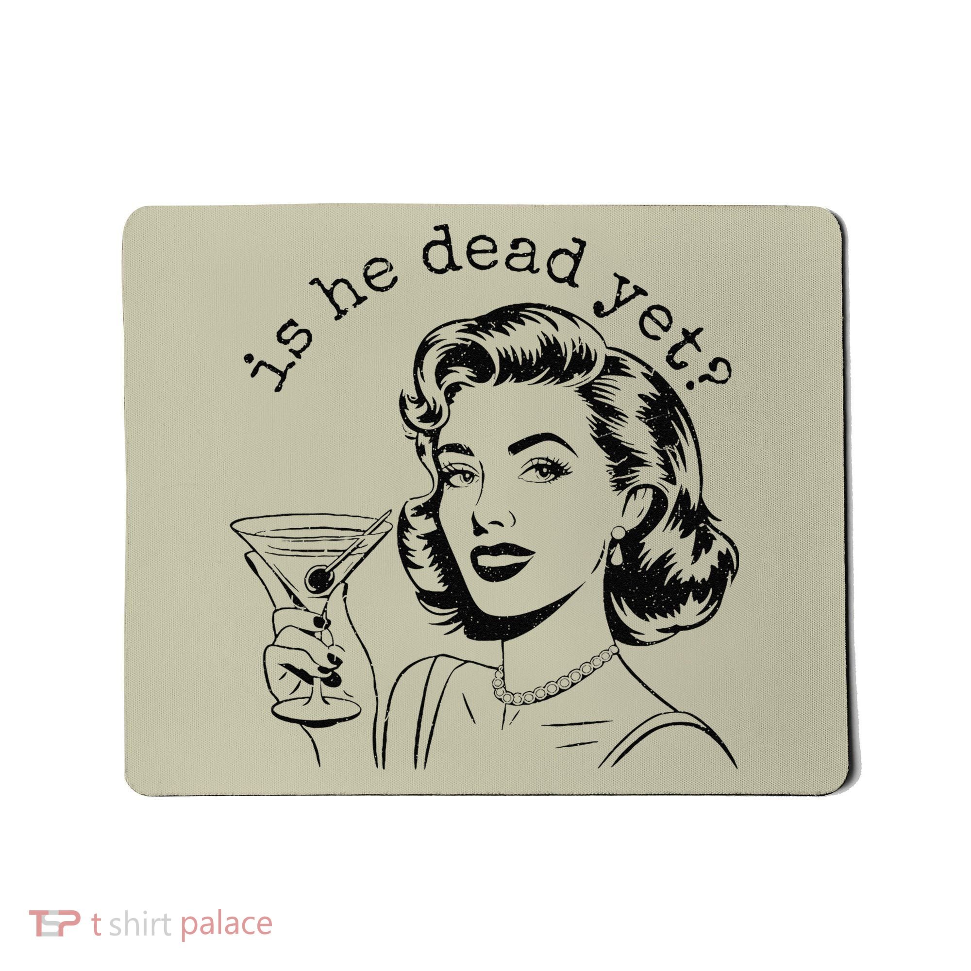 Retro Is He Dead Yet Anti Fascism Mousepad