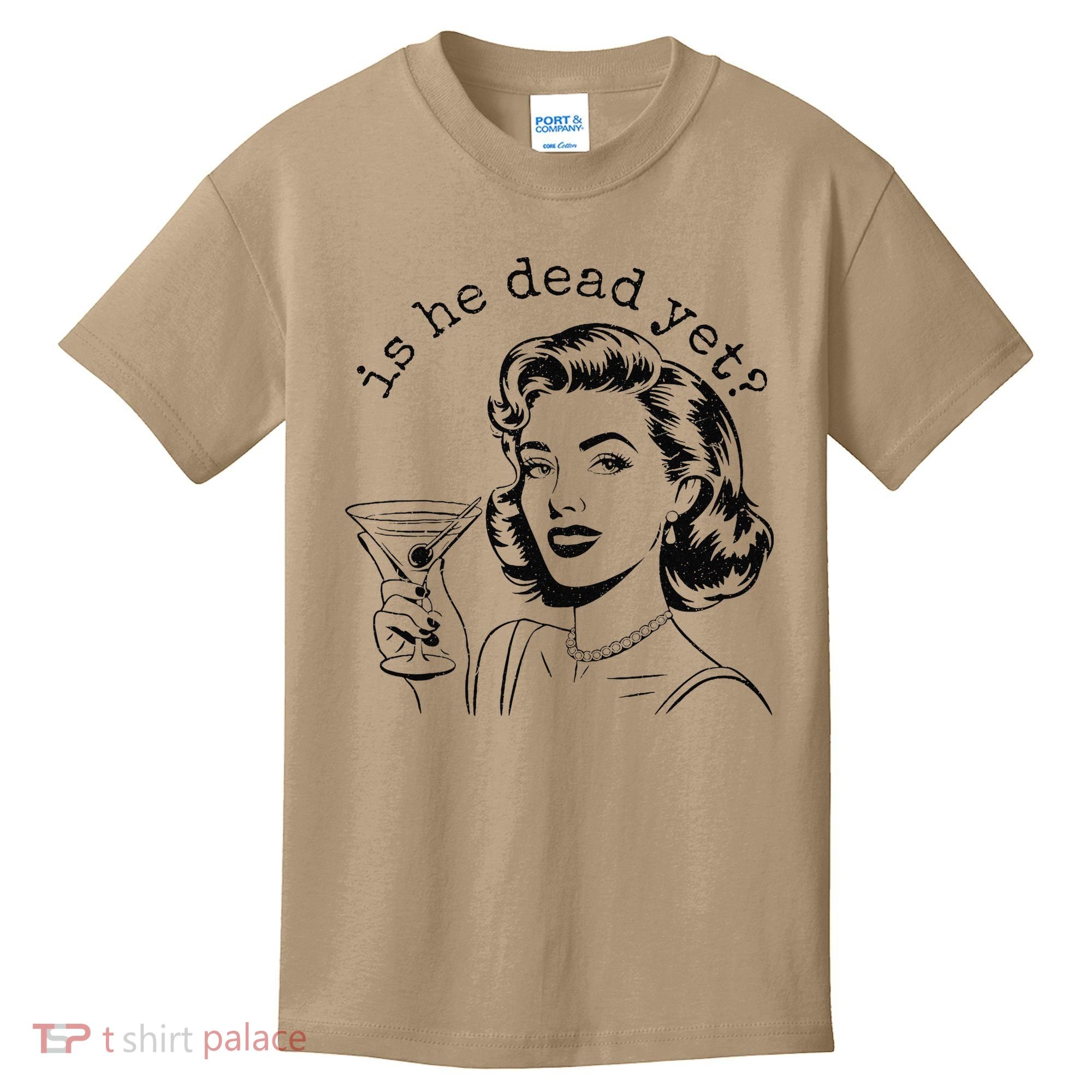 Retro Is He Dead Yet Anti Fascism Kids T-Shirt