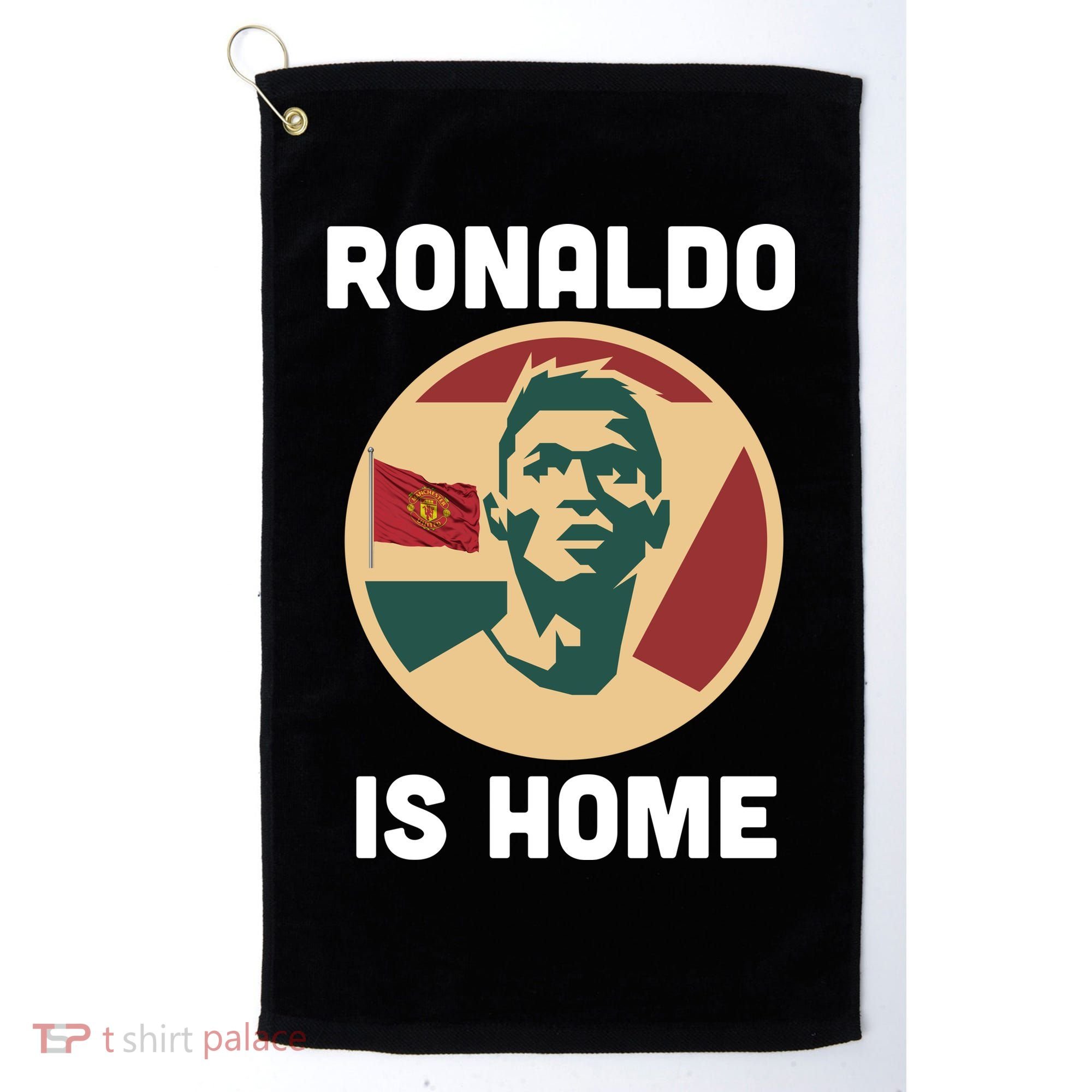 Ronaldo Is Home Manchester Golf Towel