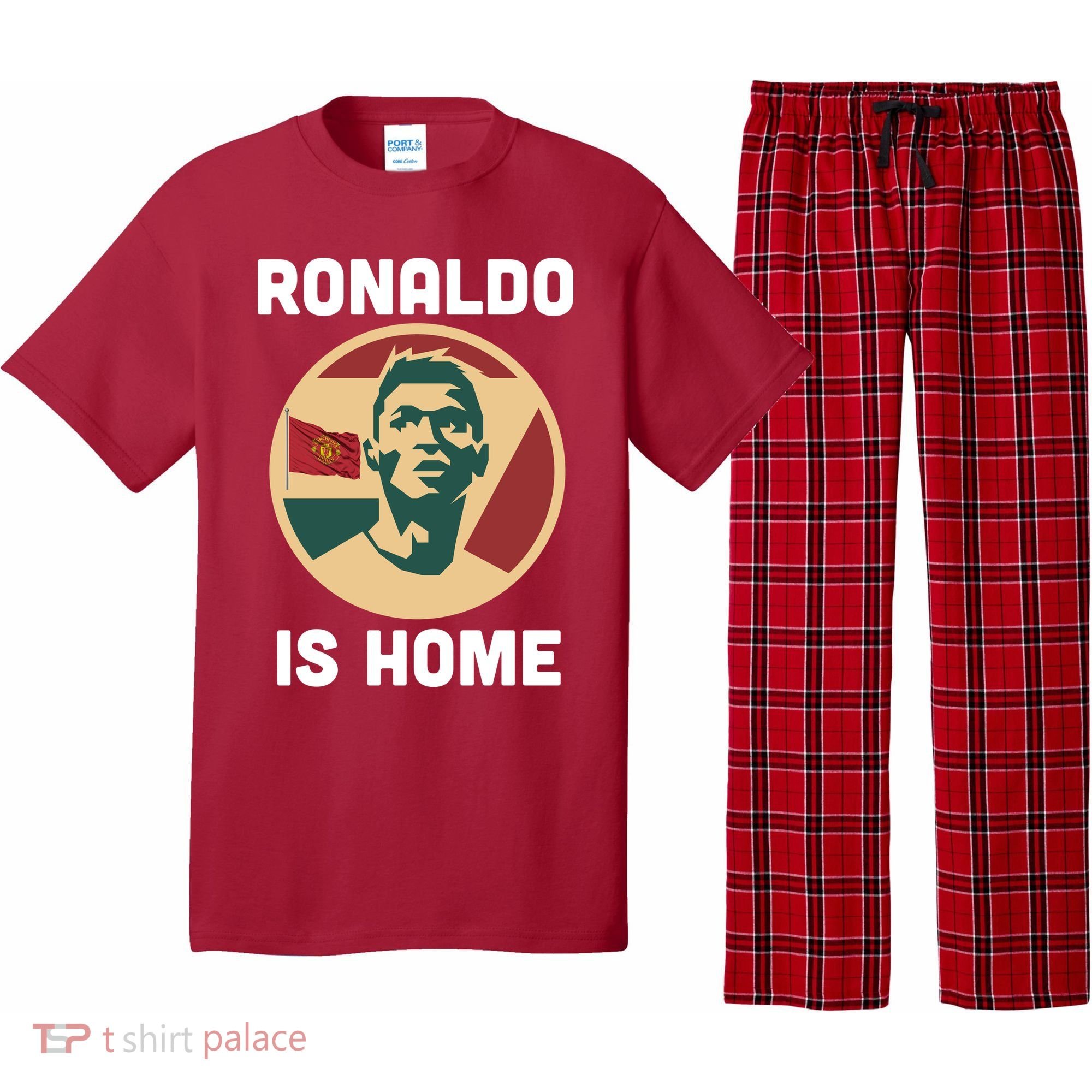 Ronaldo Is Home Manchester Pajama Set