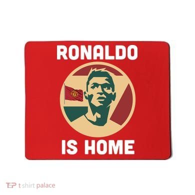 Ronaldo Is Home Manchester Mousepad