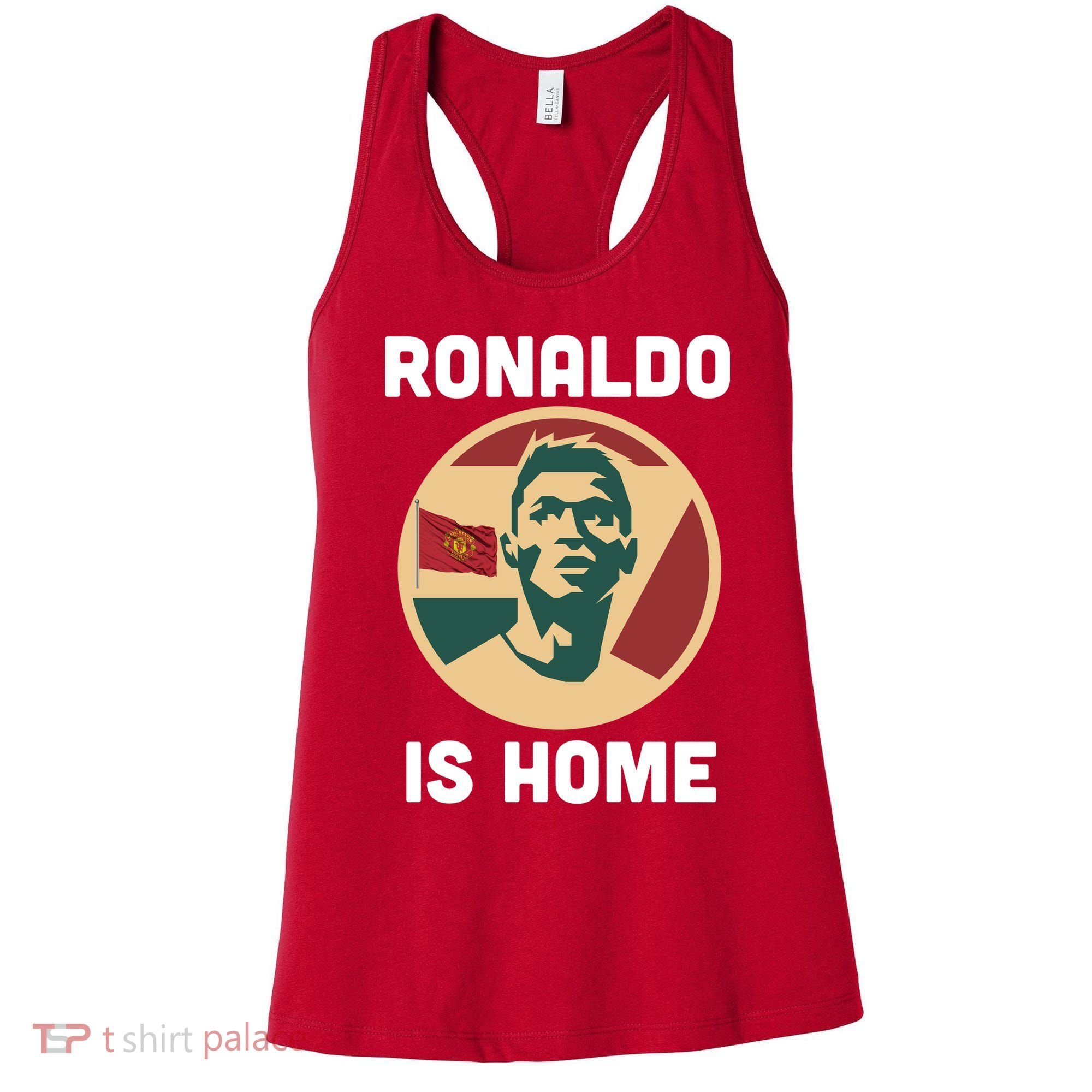 Ronaldo Is Home Manchester Women's Tank Top