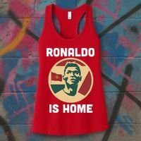 Ronaldo Is Home Manchester Women's Tank Top thumb 3