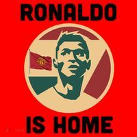 Ronaldo Is Home Manchester Santa Hat thumb 1