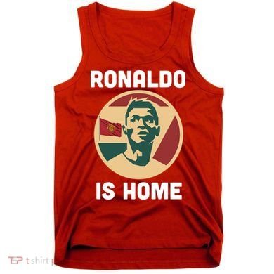Ronaldo Is Home Manchester Tank Top
