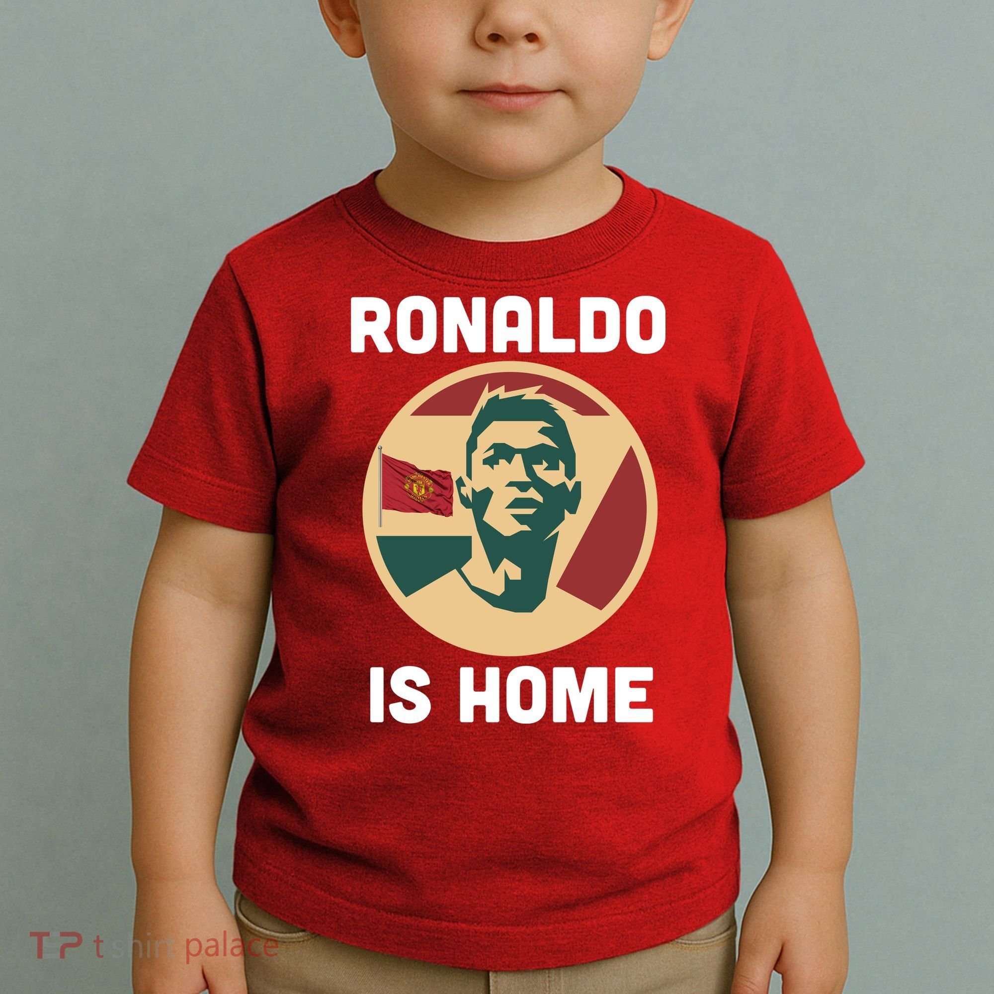 Ronaldo Is Home Manchester Toddler T-Shirt