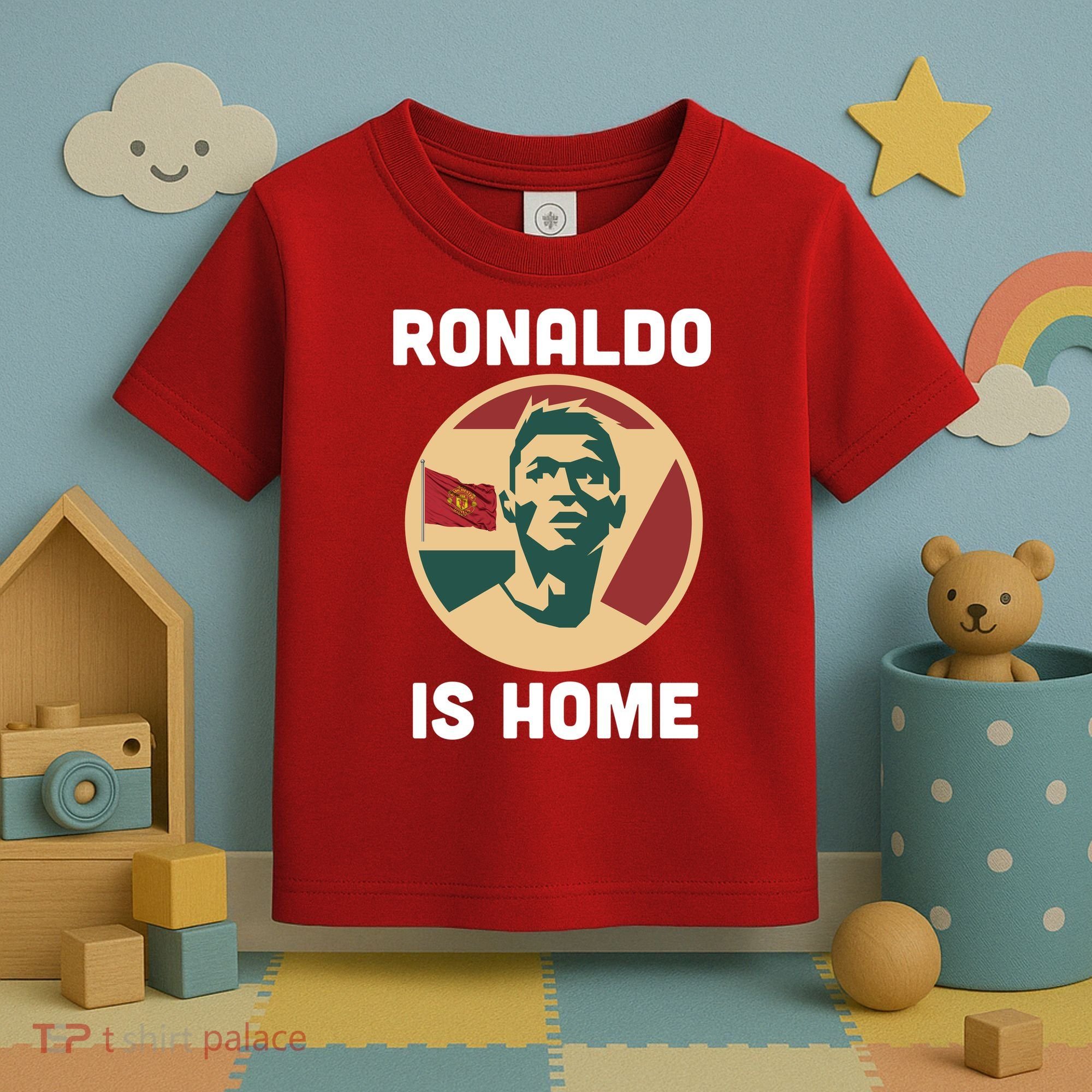 Ronaldo Is Home Manchester Toddler T-Shirt