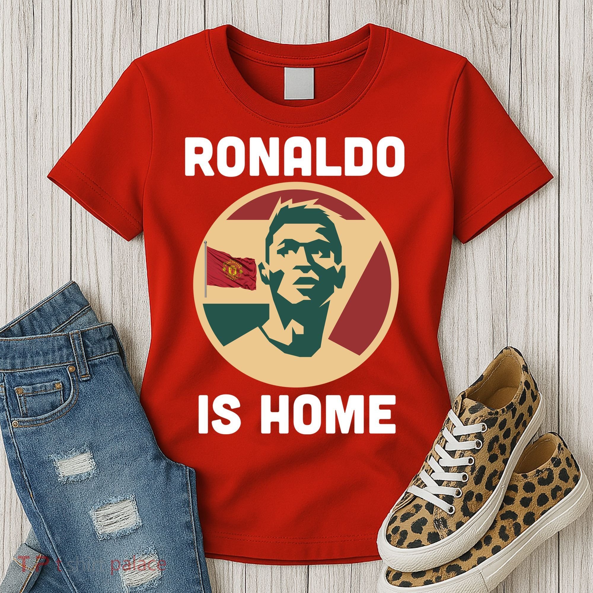 Ronaldo Is Home Manchester Women's T-Shirt