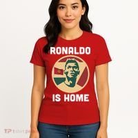 Ronaldo Is Home Manchester Women's T-Shirt thumb 4