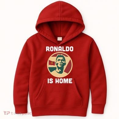 Ronaldo Is Home Manchester Kids Hoodie