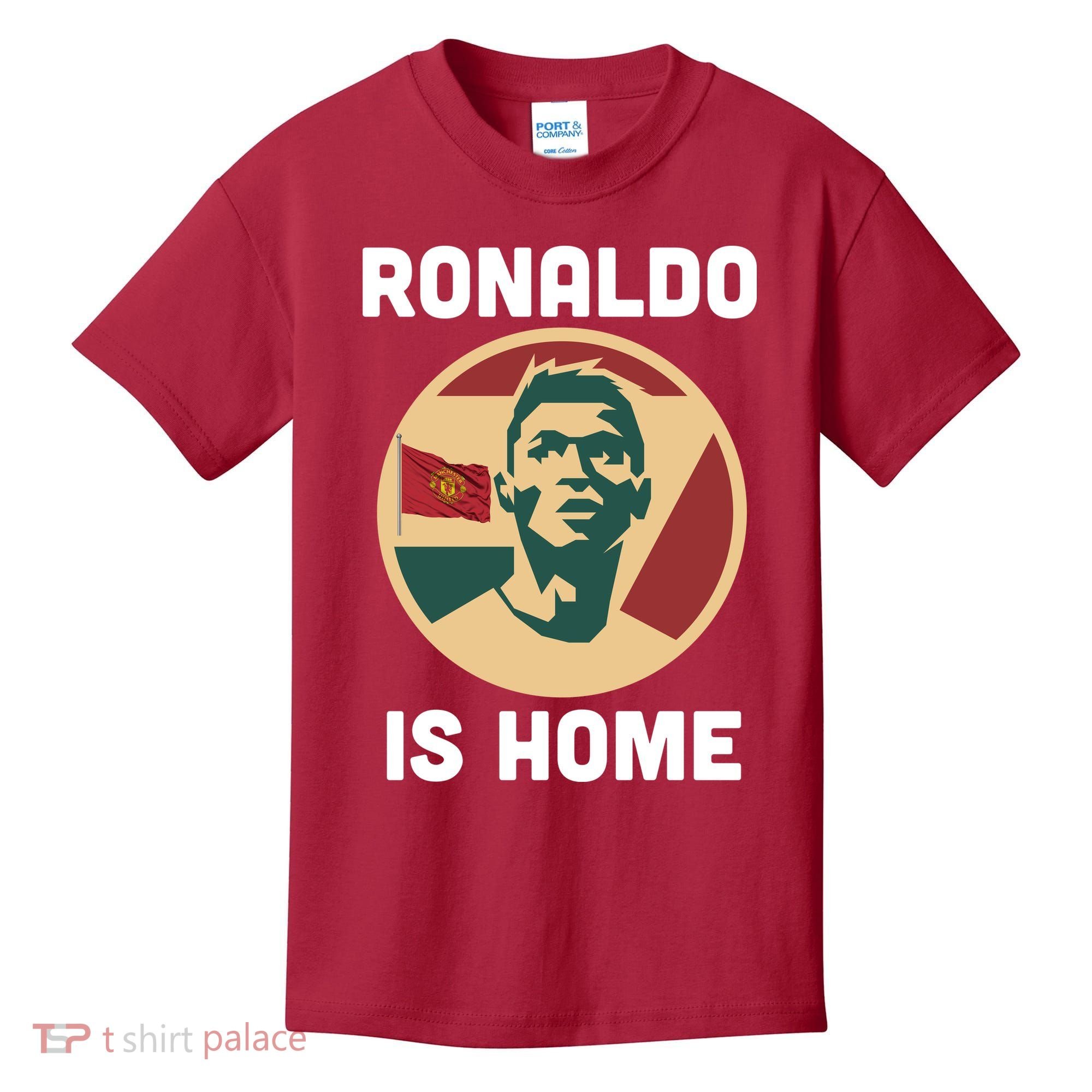 Ronaldo Is Home Manchester Kids T-Shirt