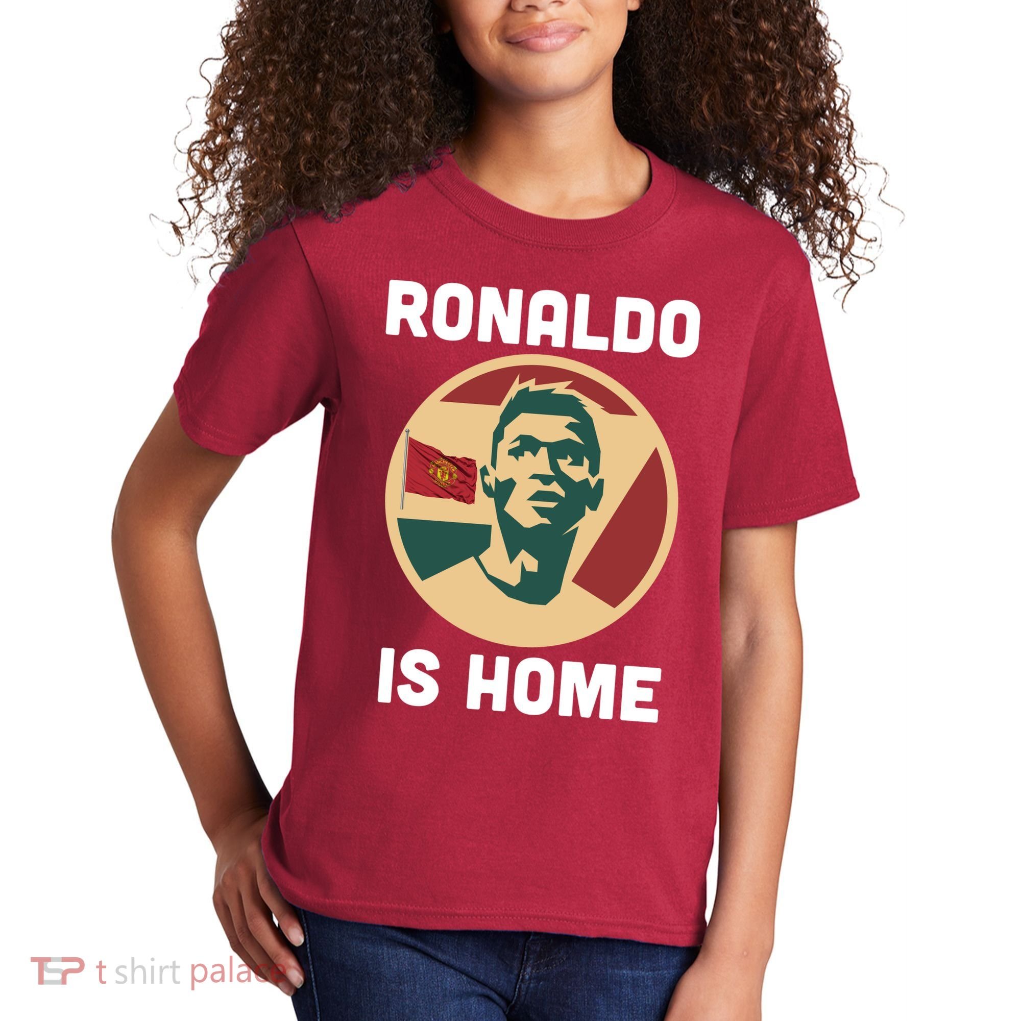 Ronaldo Is Home Manchester Kids T-Shirt