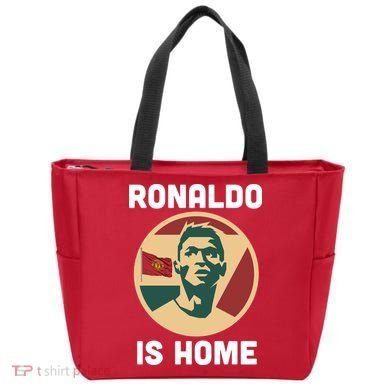 Ronaldo Is Home Manchester Tote Bag