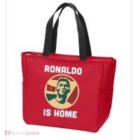 Ronaldo Is Home Manchester Tote Bag thumb 3