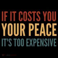 Retro If It Costs You Your Peace Its Too Expensive Coffee Mug thumb 5