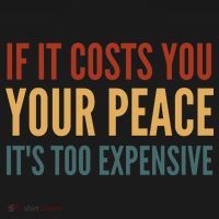 Retro If It Costs You Your Peace Its Too Expensive Baby Bodysuit thumb 2