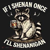Raccoon If I Shenan Once I'll Shenanigan Sweatshirt thumb 3