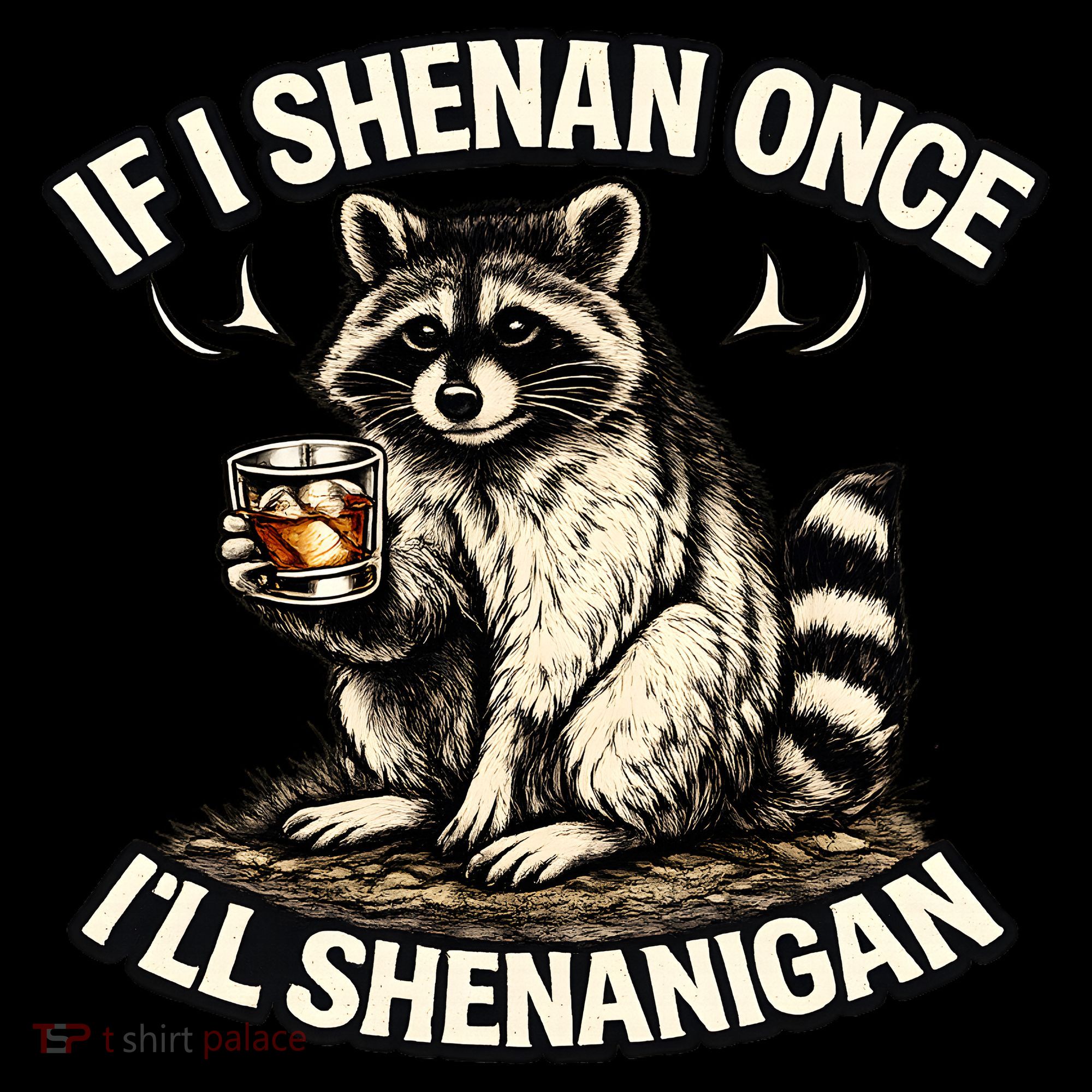 Raccoon If I Shenan Once I'll Shenanigan Coffee Mug