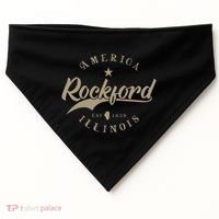Rockford Il Illinois USA-Made Doggie Bandana thumb 0