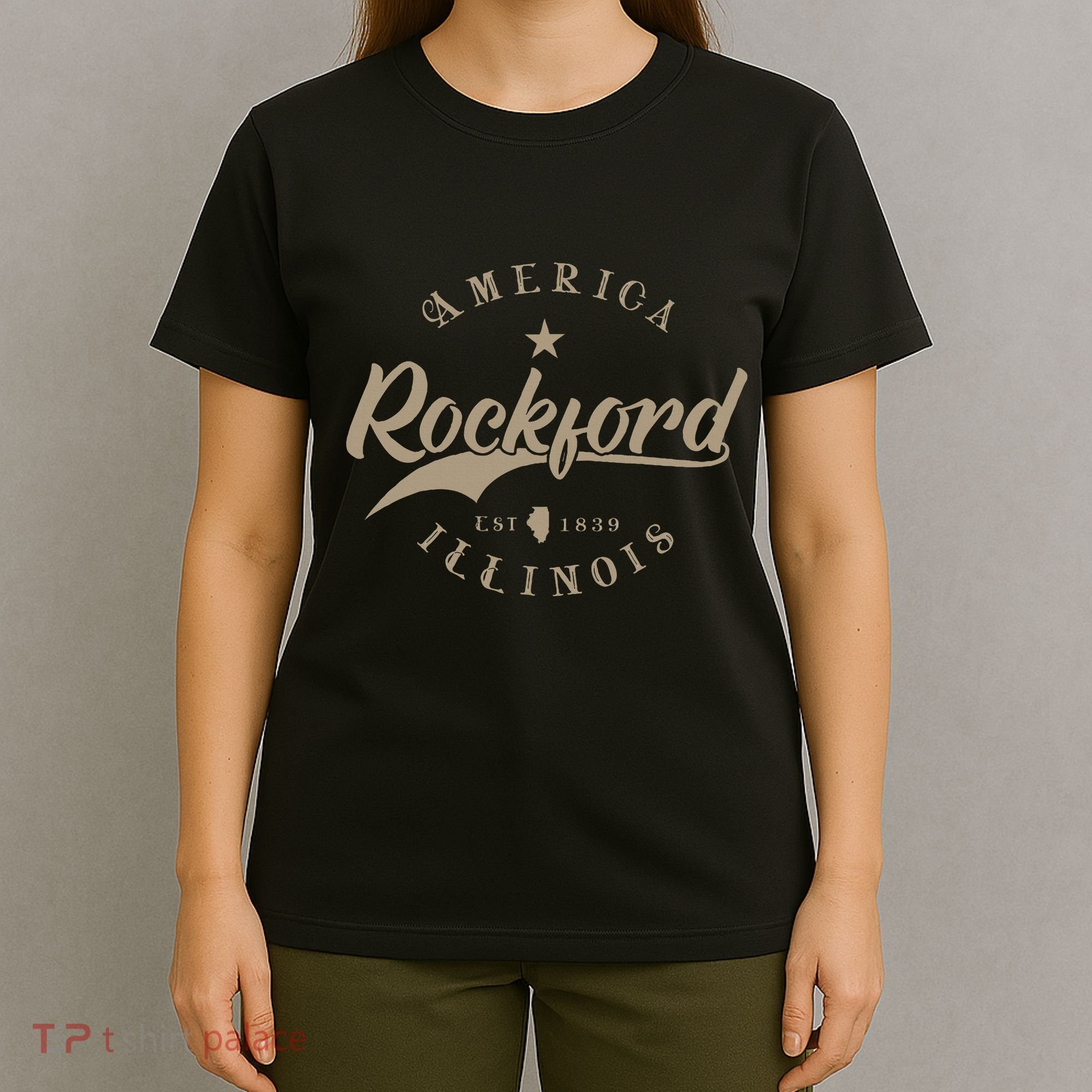 Rockford Il Illinois T-Shirt
