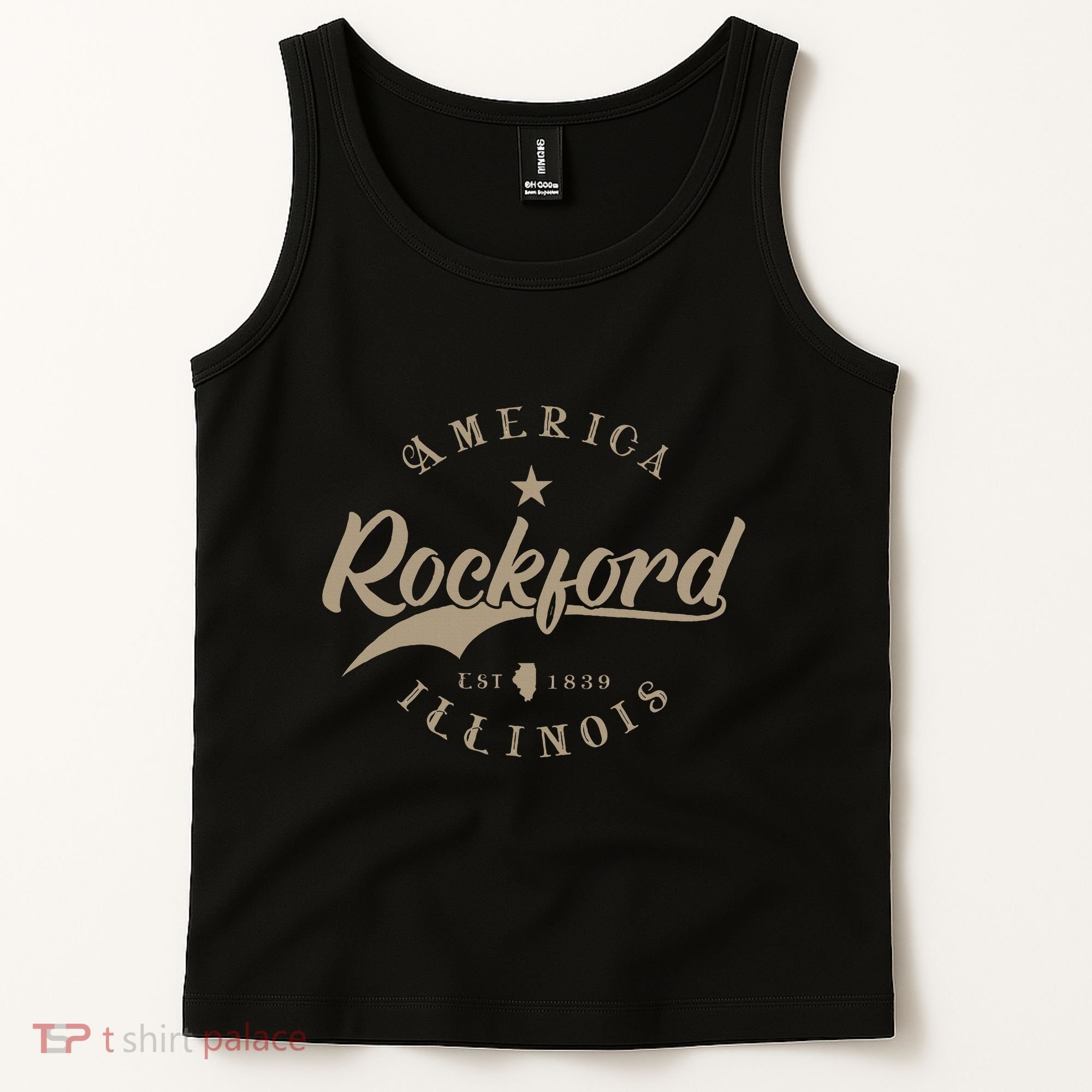 Rockford Il Illinois Tank Top