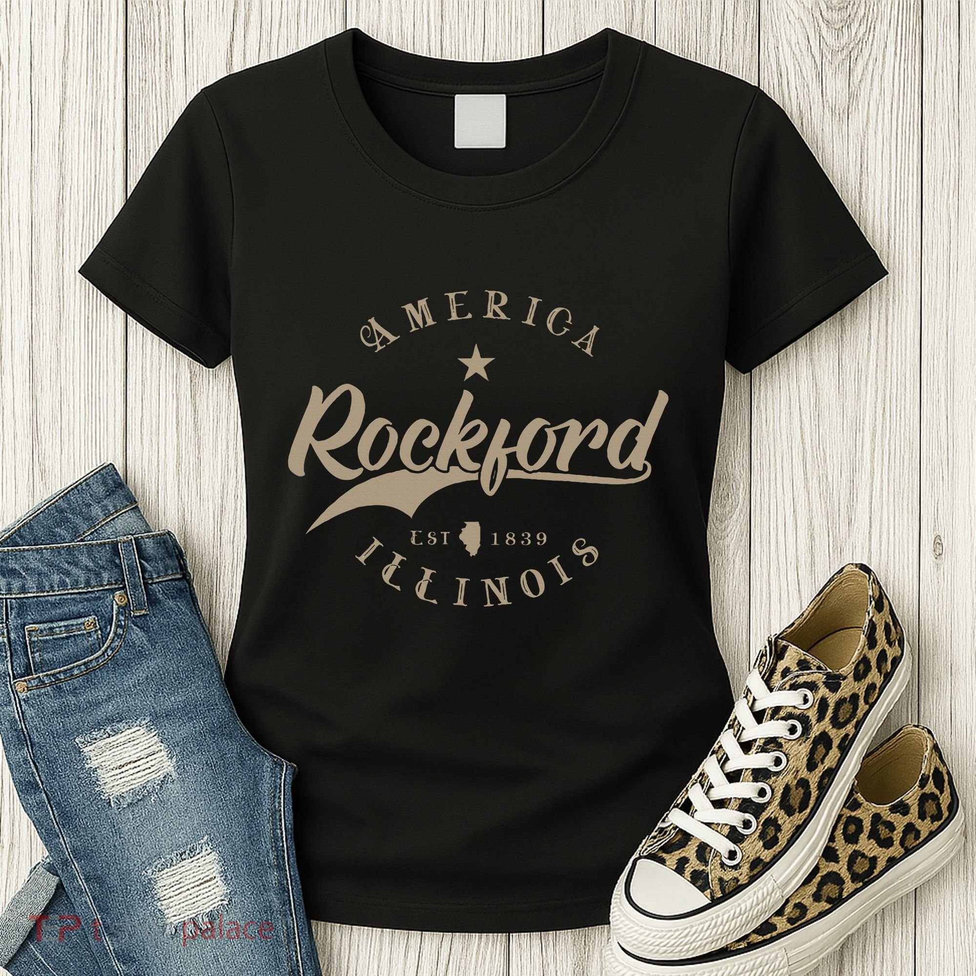 Rockford Il Illinois Women's T-Shirt