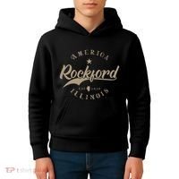 Rockford Il Illinois Kids Hoodie thumb 4