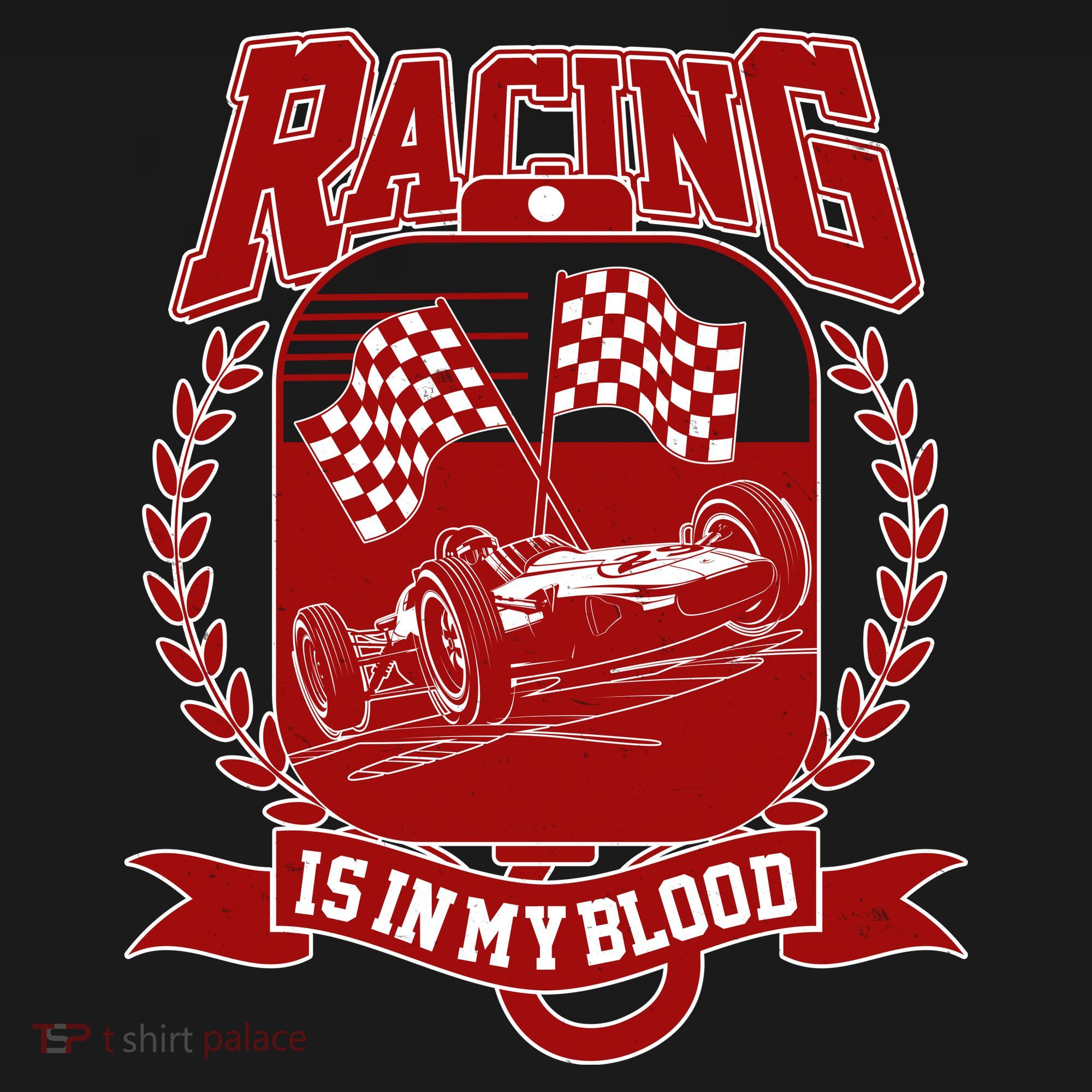 Racing Is In My Blood Tote Bag