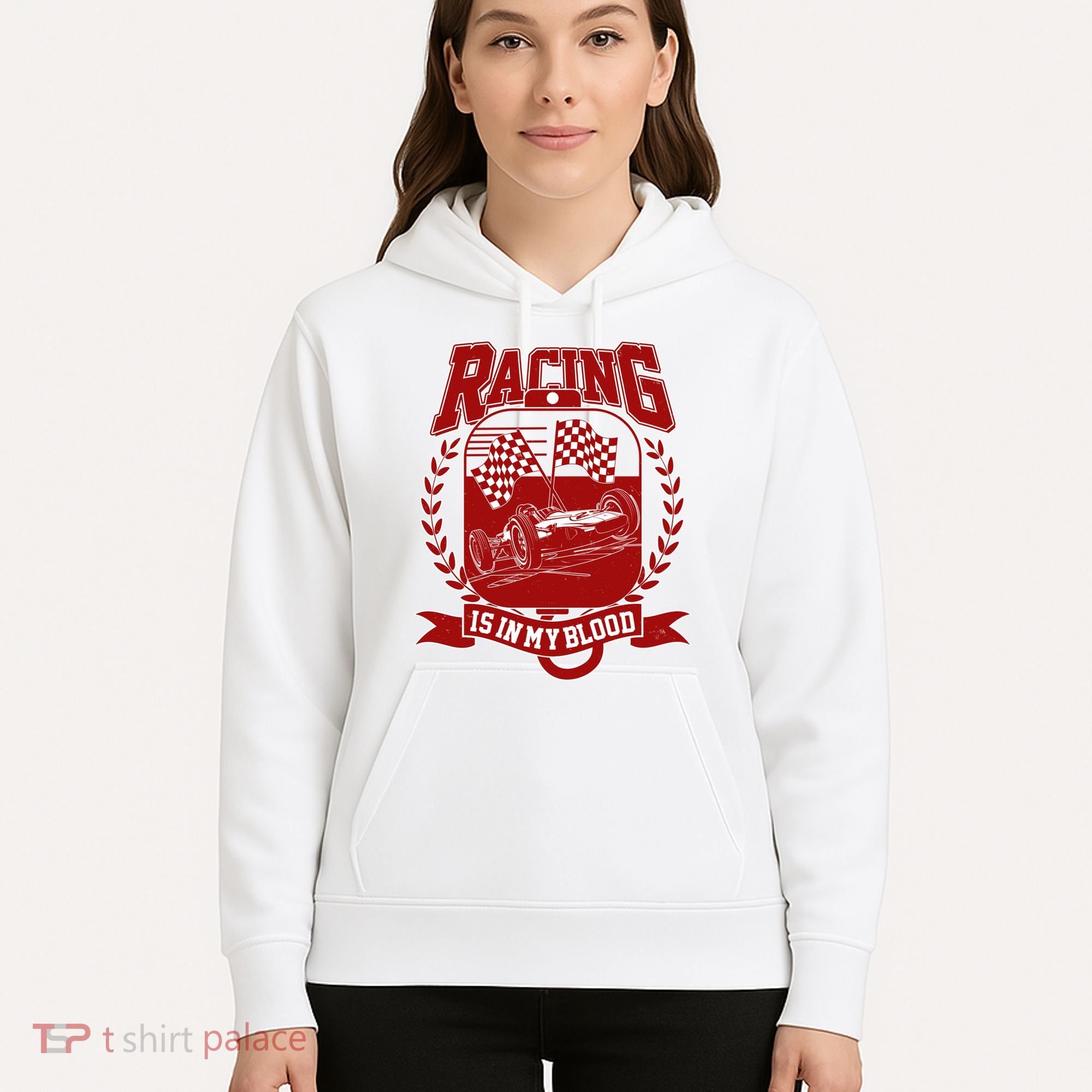 Racing Is In My Blood Hoodie