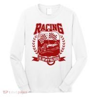 Racing Is In My Blood Long Sleeve Shirt thumb 0