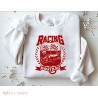 Racing Is In My Blood Sweatshirt thumb 2