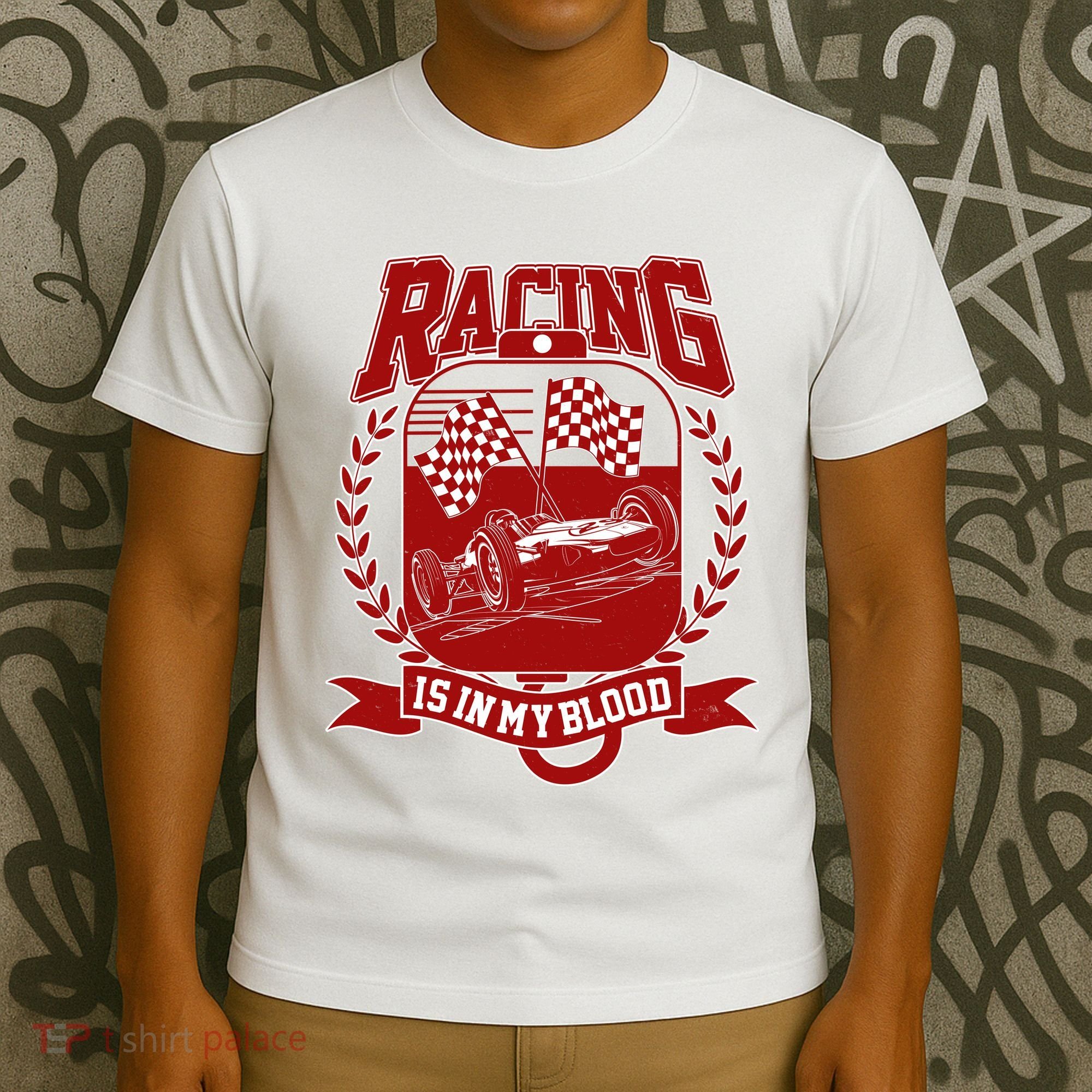 Racing Is In My Blood T-Shirt