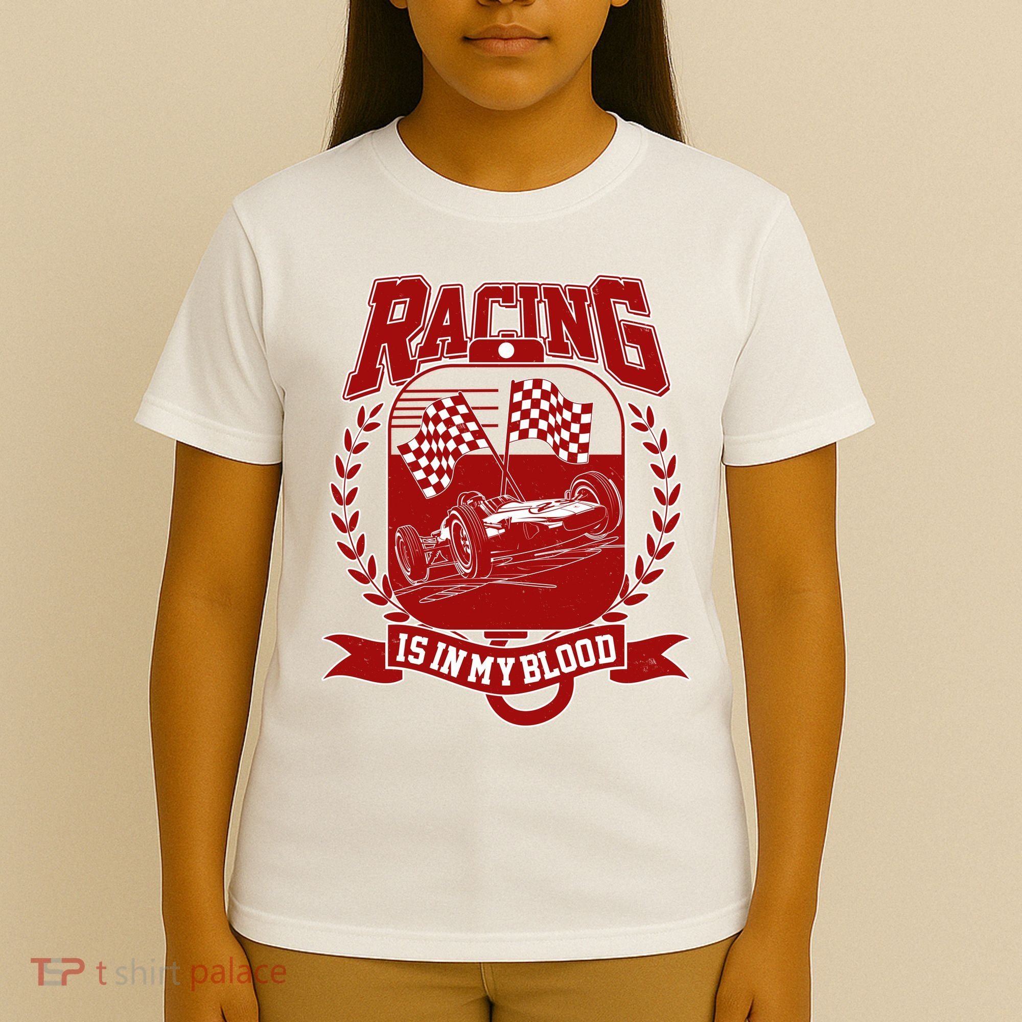 Racing Is In My Blood T-Shirt