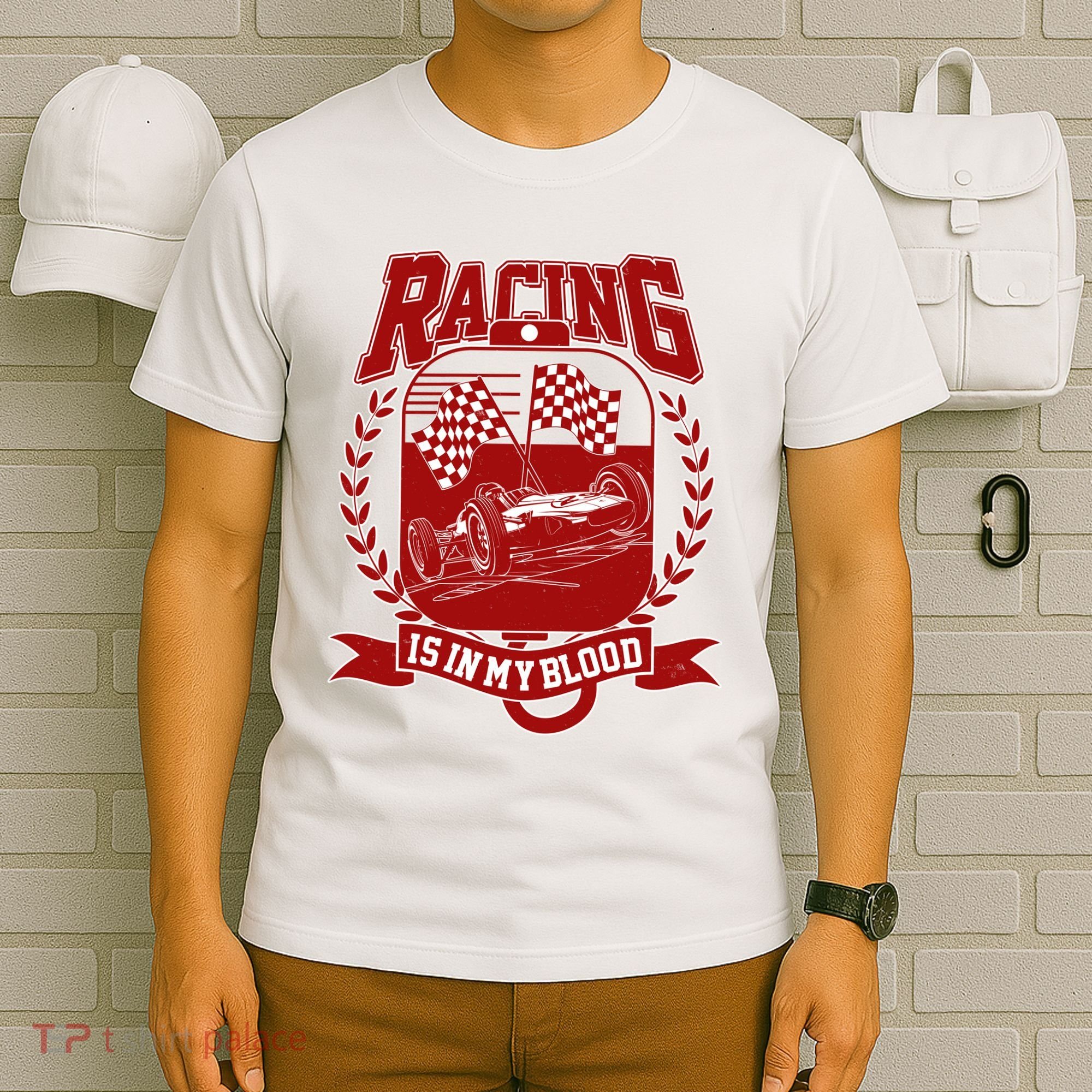 Racing Is In My Blood T-Shirt