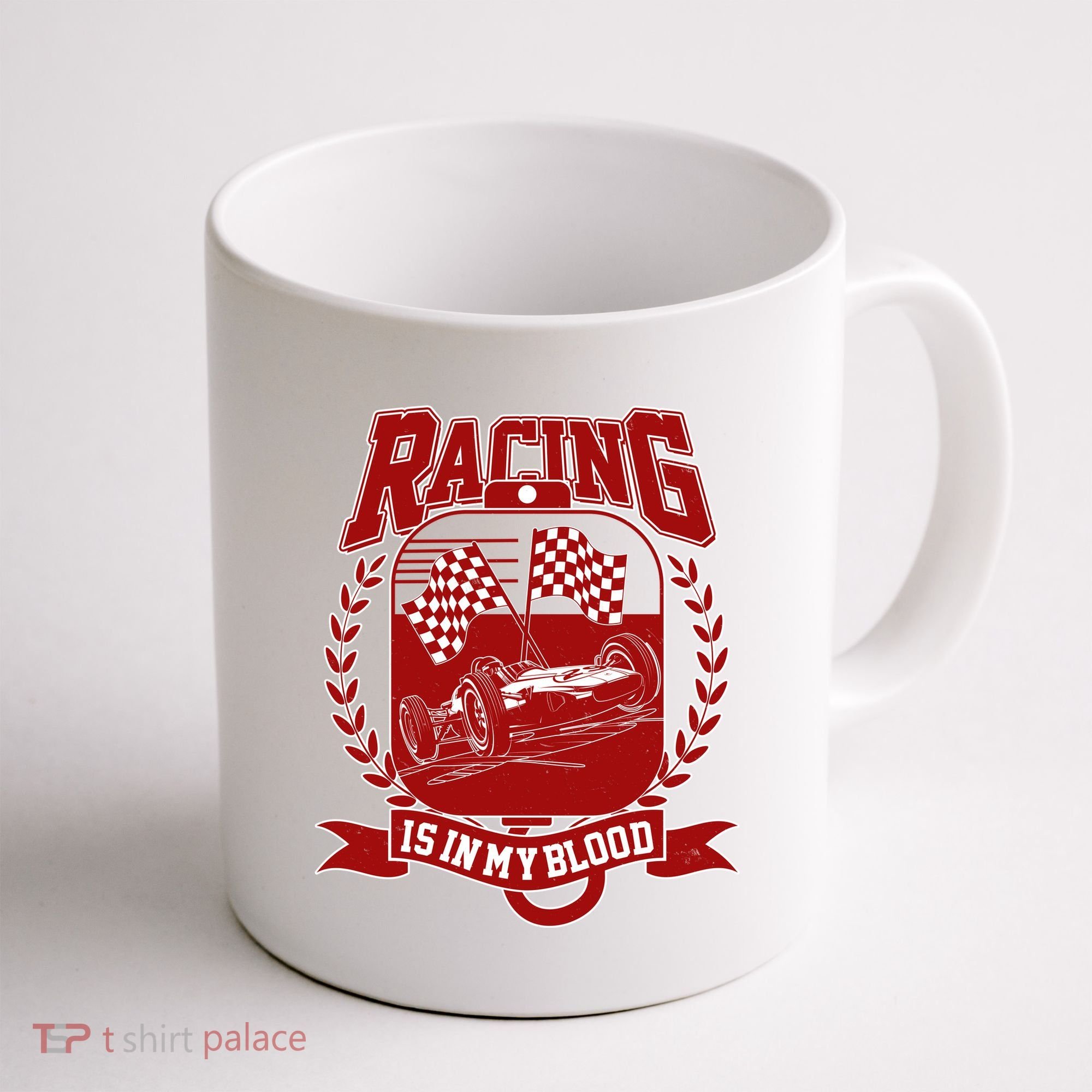 Racing Is In My Blood Coffee Mug