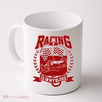 Racing Is In My Blood Coffee Mug