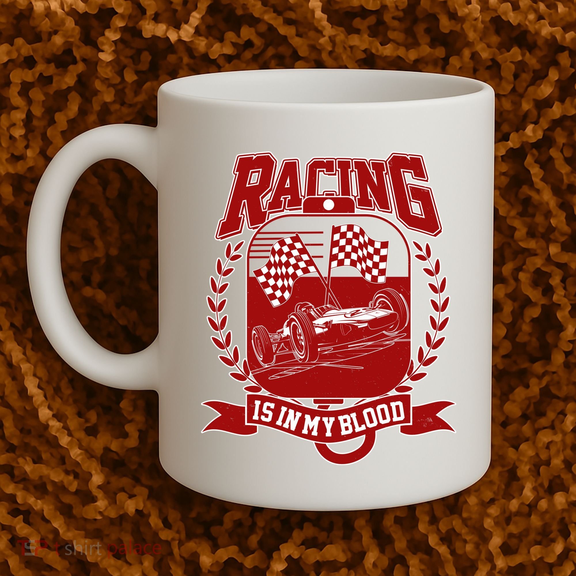 Racing Is In My Blood Coffee Mug