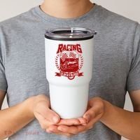 Racing Is In My Blood Tumbler thumb 2