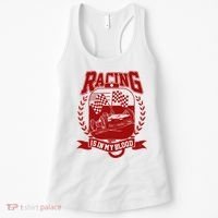 Racing Is In My Blood Women's Tank Top thumb 0