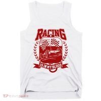 Racing Is In My Blood Tank Top thumb 0