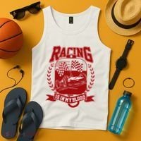 Racing Is In My Blood Tank Top thumb 4