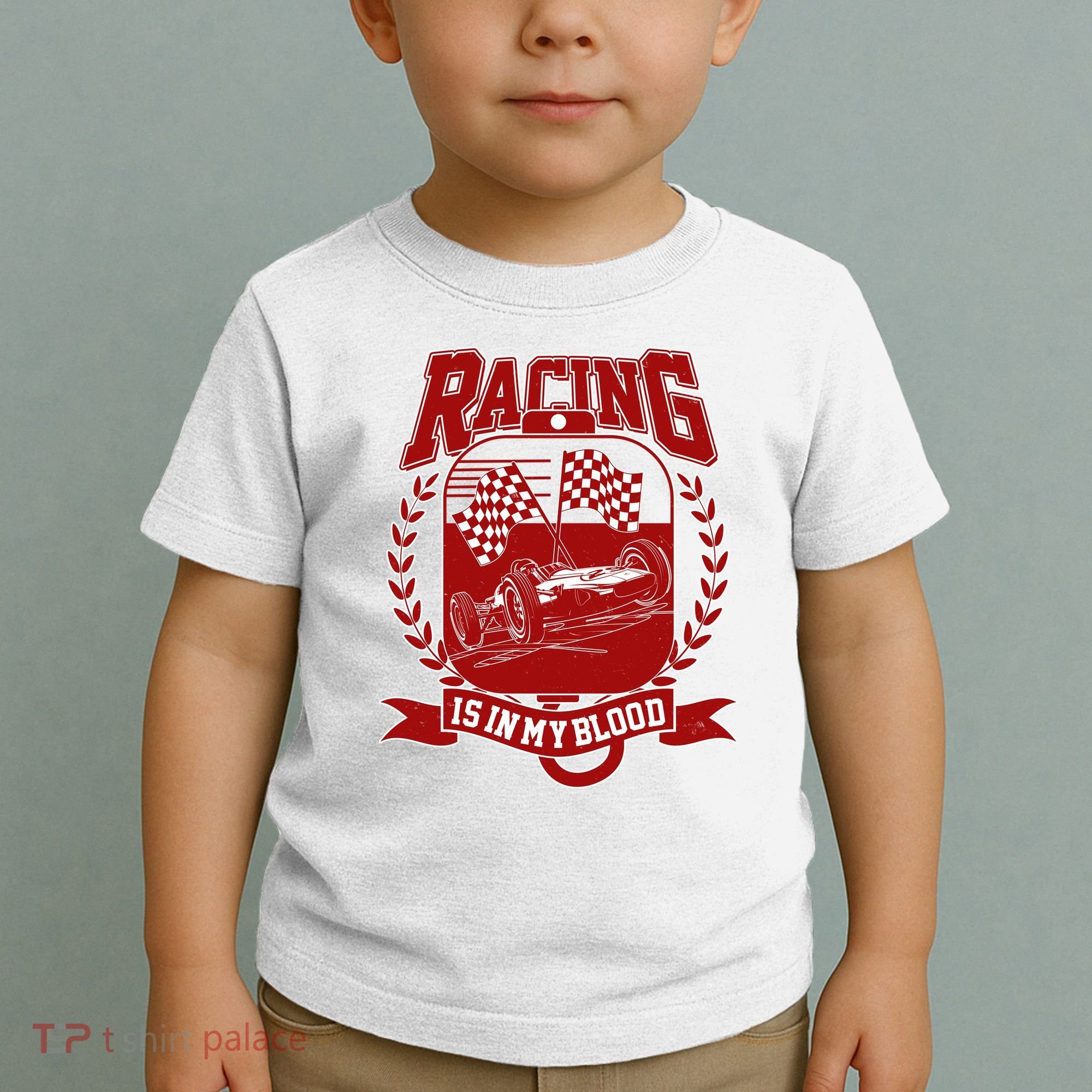 Racing Is In My Blood Toddler T-Shirt
