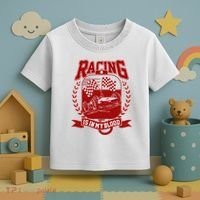 Racing Is In My Blood Toddler T-Shirt thumb 3